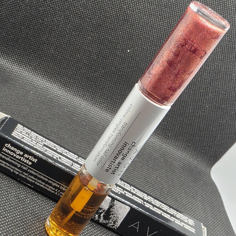 *4 For $25* Avon Change Artist Transforming Nail Color Shimmering Red